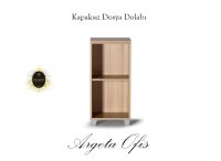 Ahşap kaplamalı dosya dolapları