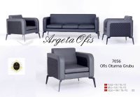 Zarif detaylarla tasarlanmış estetik 7056 Büro Oturma Grupları